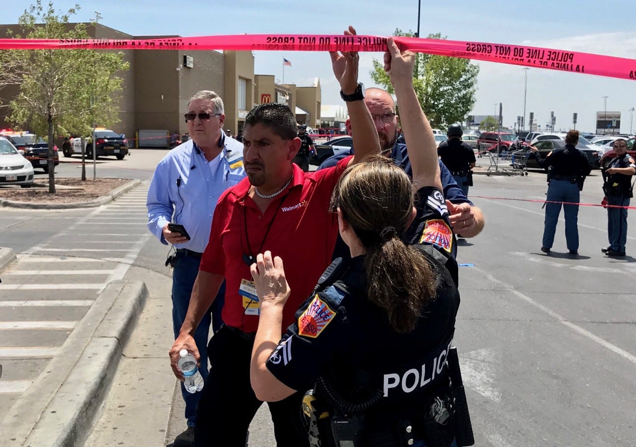 el paso shooting witness statements multiple shooters