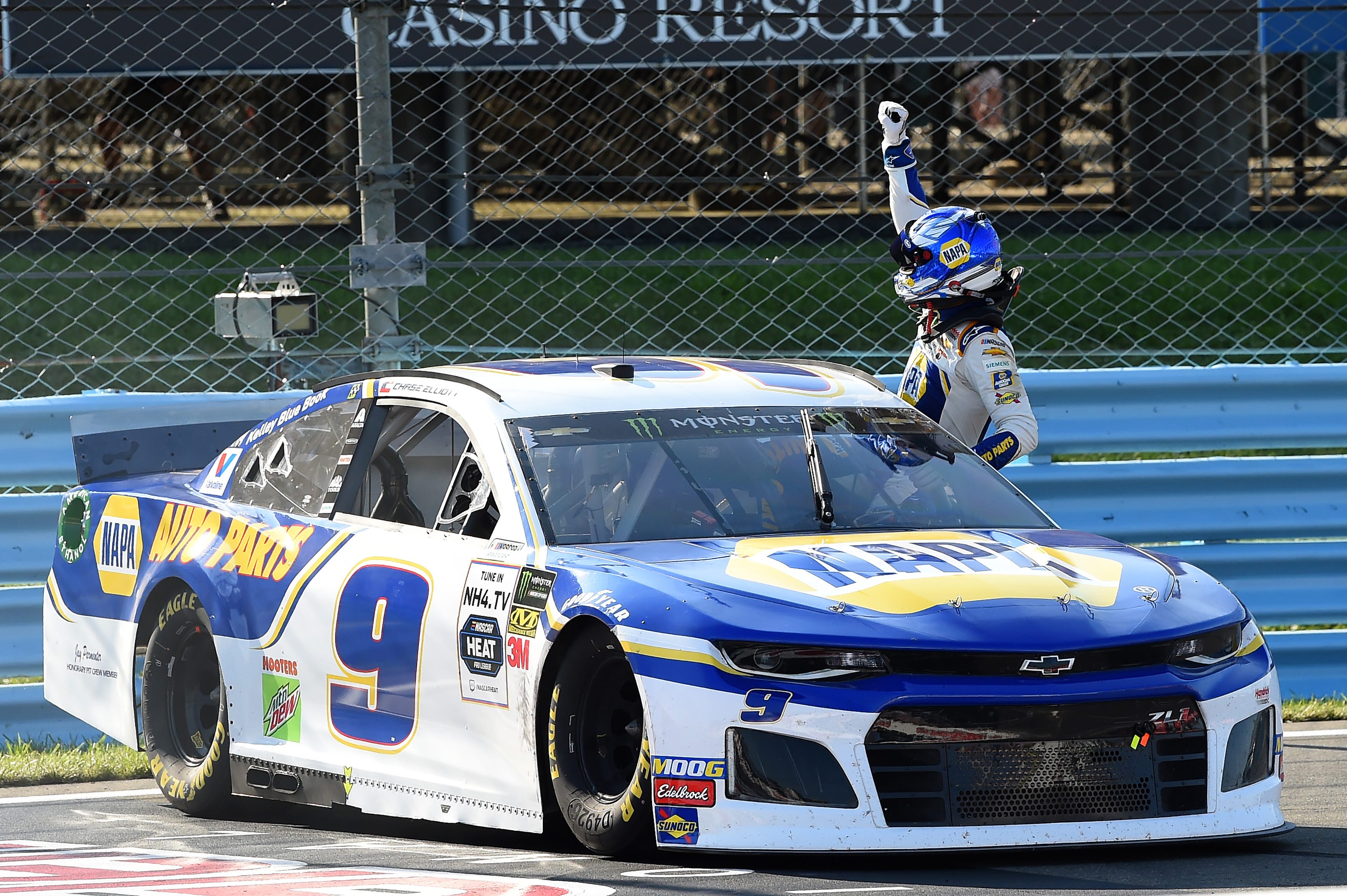 NASCAR: Chase Elliott Wins Cup Race At Watkins Glen Over Martin Truex Jr.