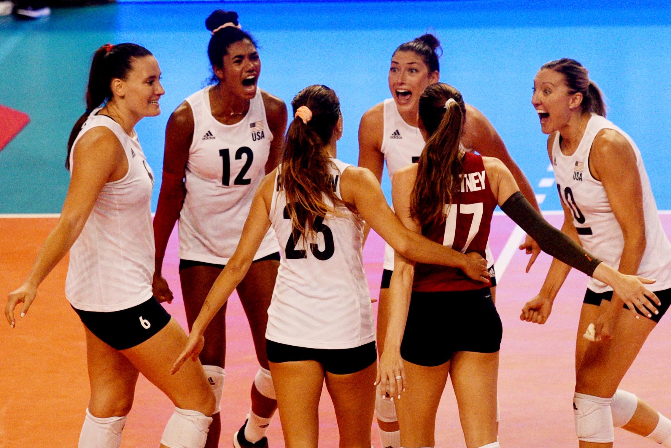 usa womens volleyball schedule