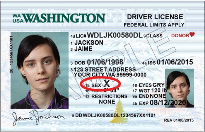 washington drivers license format change