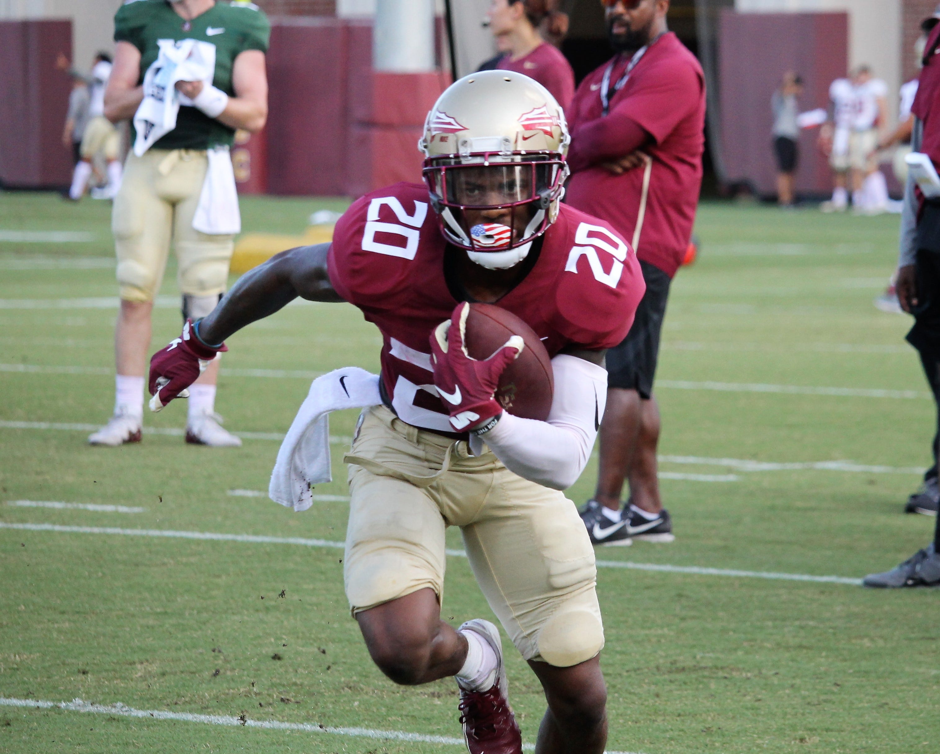 FSU football practice: Madison County standout Travis Jay making waves