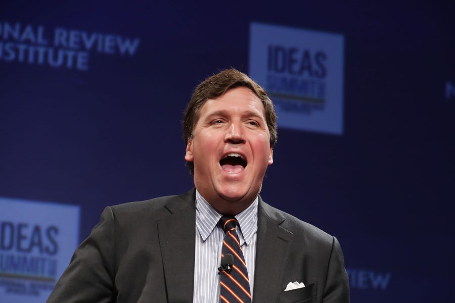 Fox News host Tucker Carlson plans to take a break from his program of conservative commentary.