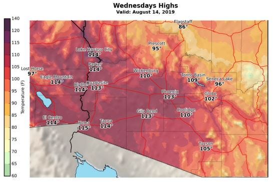 Temperatures On The Rise In Phoenix, With No Storms In Sight