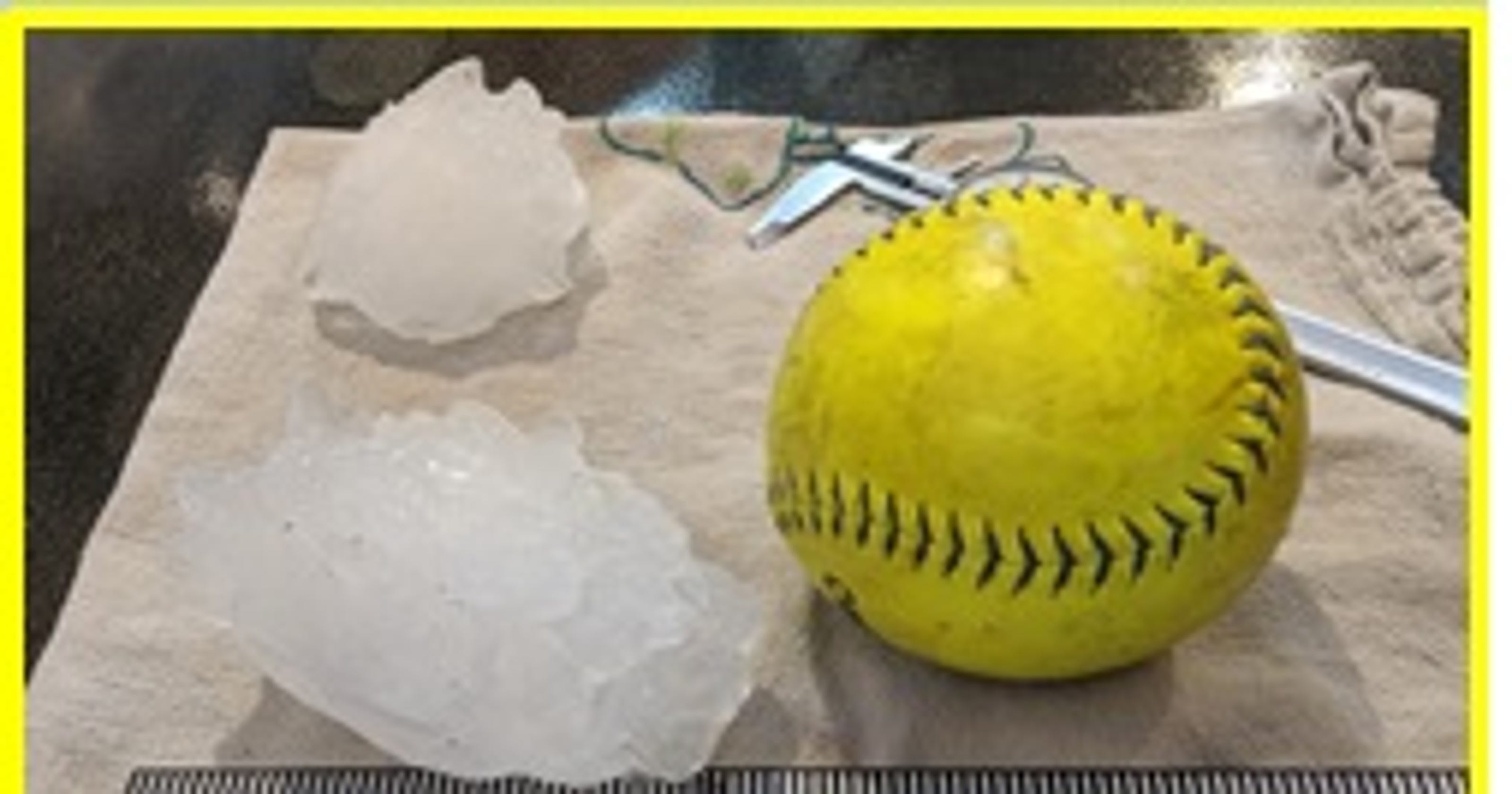 Colorado Record Hail State Record For Largest Hailstone Set 4456