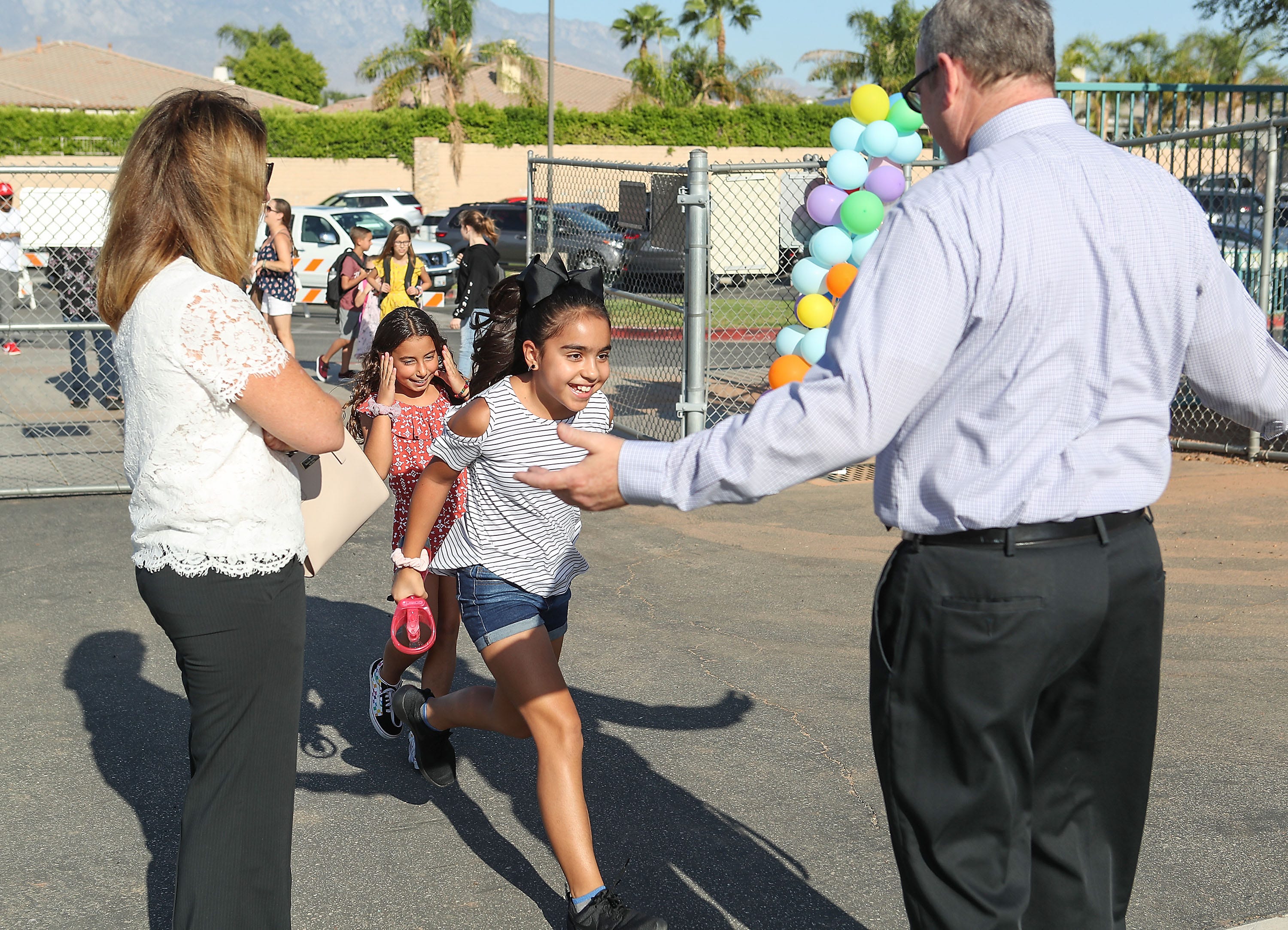 Photos: First Day Of School At James Earl Carter Elementary In Palm Desert