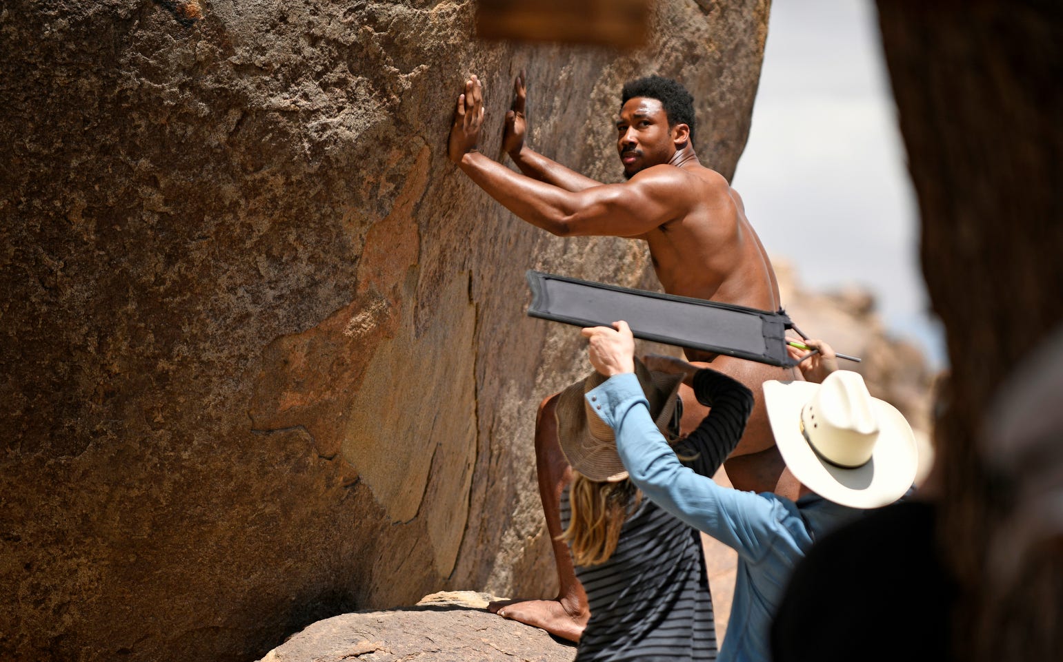 Espn Body Issue Myles Garrett Lakey Peterson Behind The Scenes Shots