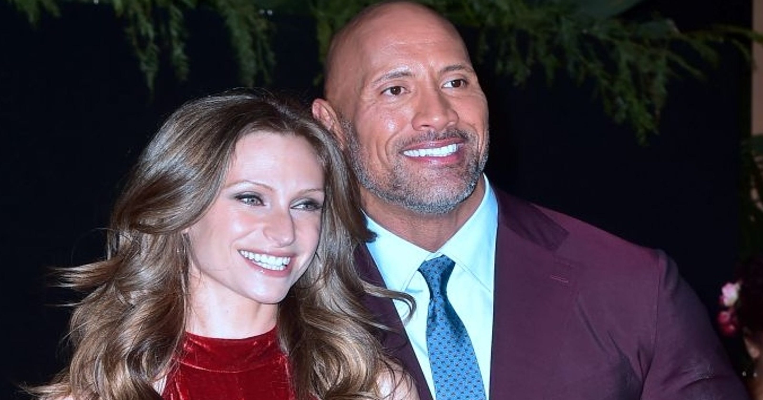 Dwayne Johnson Wife Laurens Daughters Are Too Cute In Wedding Photos 