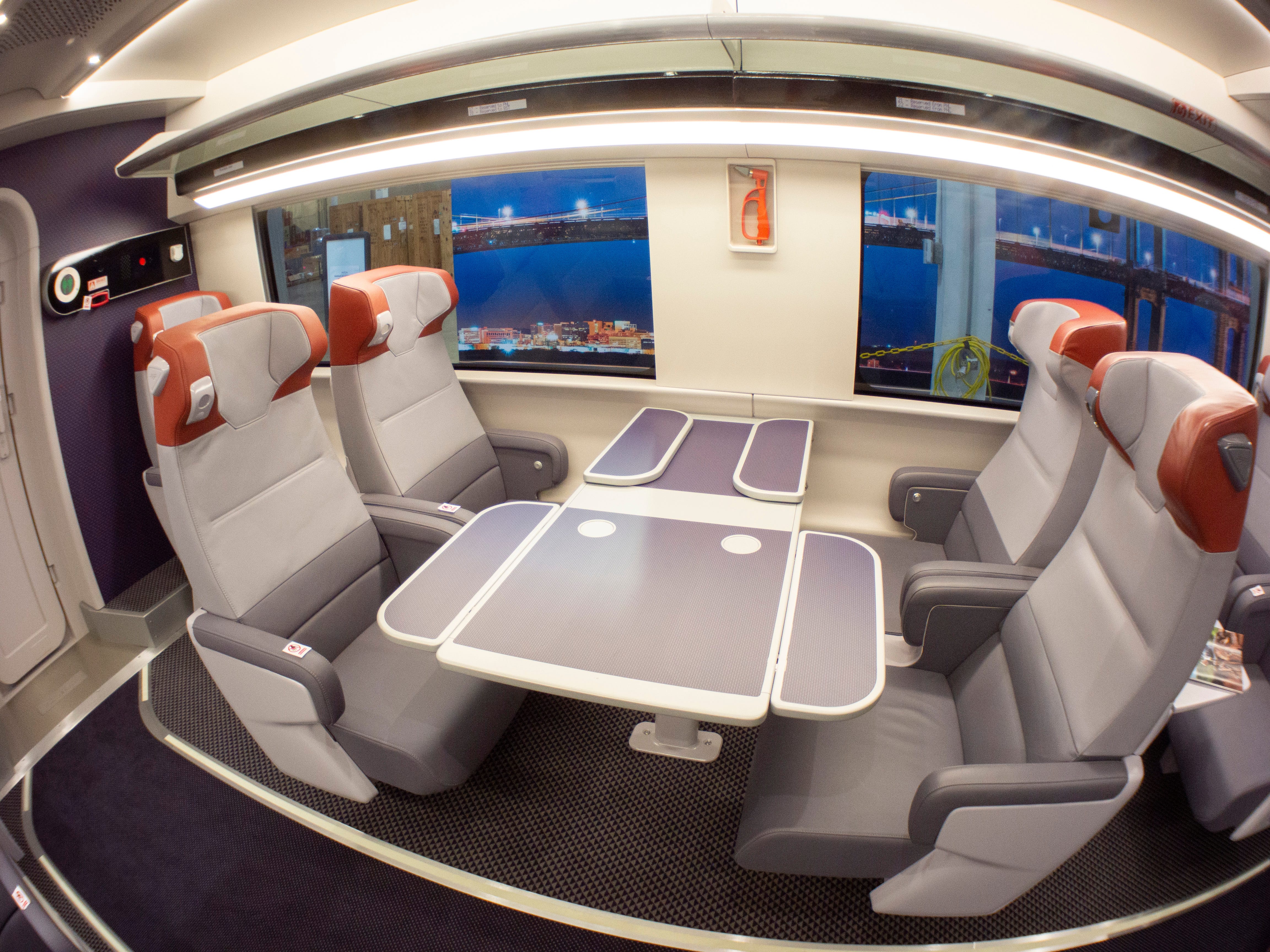 Sneak Peek: Inside Amtrak's New Acela Express Trains