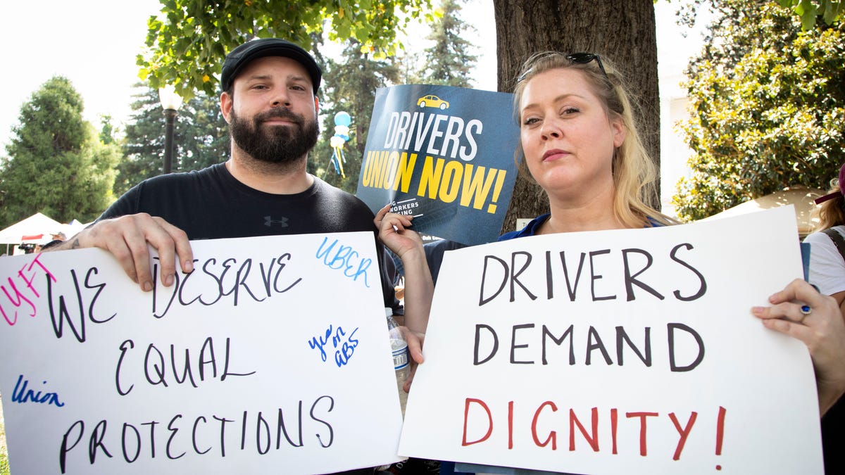 Photos Rally for AB 5, California's gig economy bill