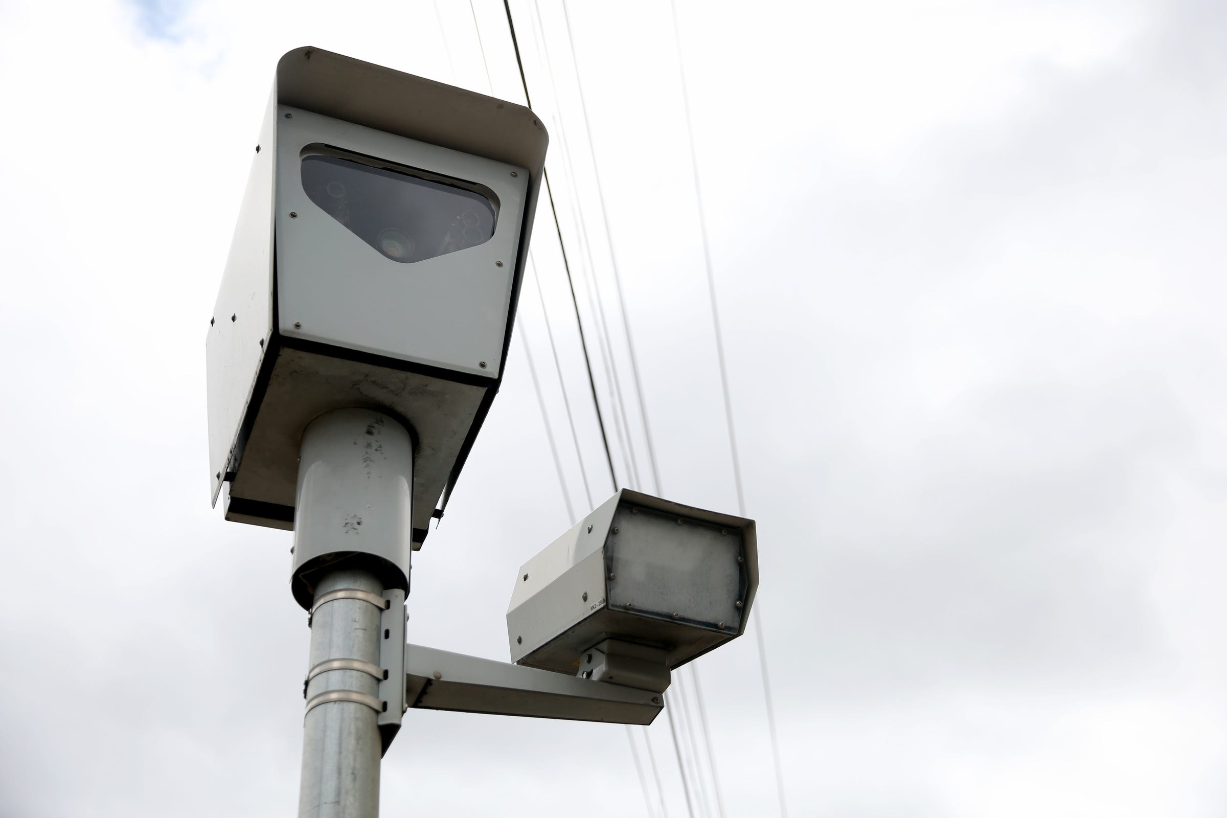 grey traffic light cameras