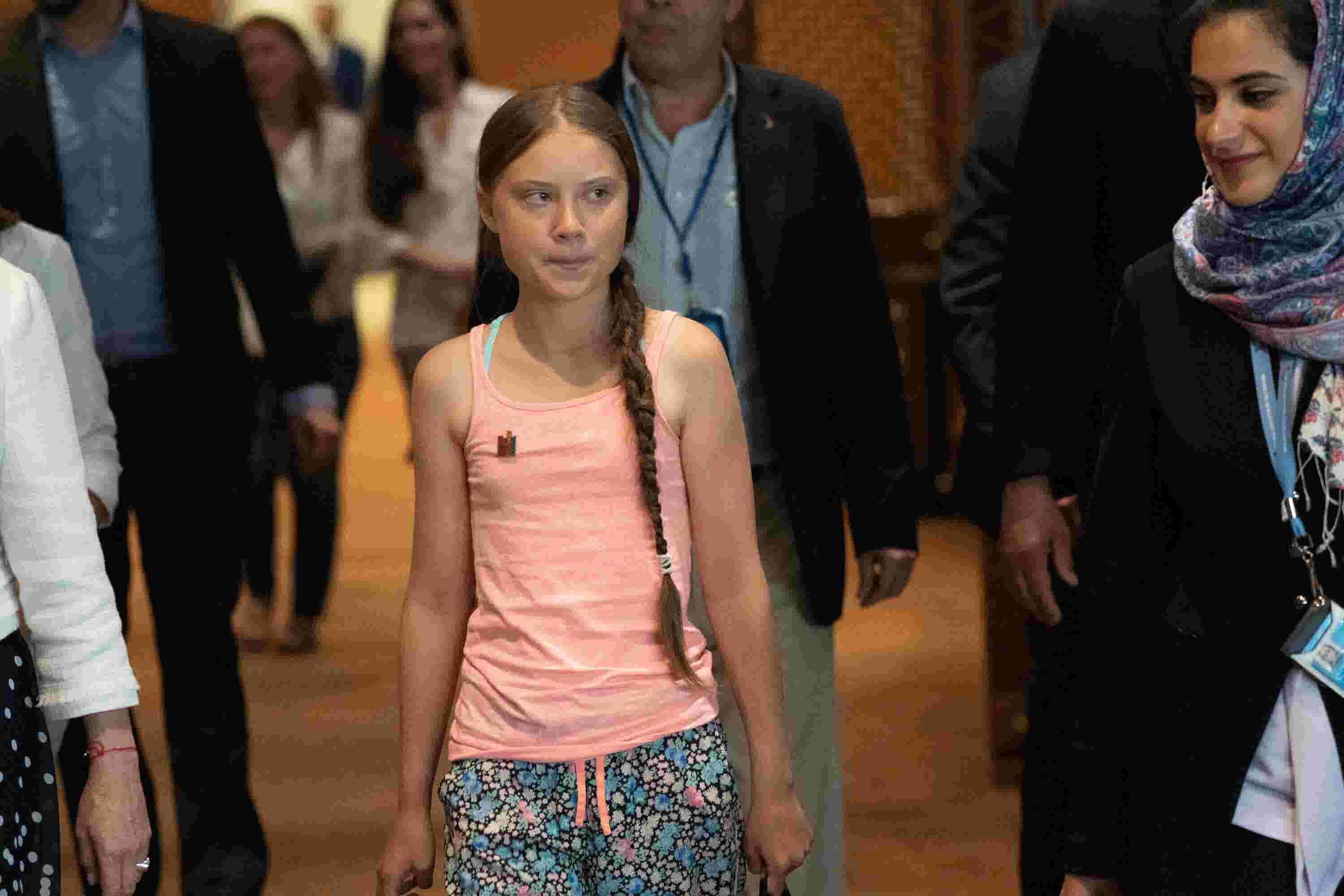 Greta Thunberg Takes Her Climate Message To Un