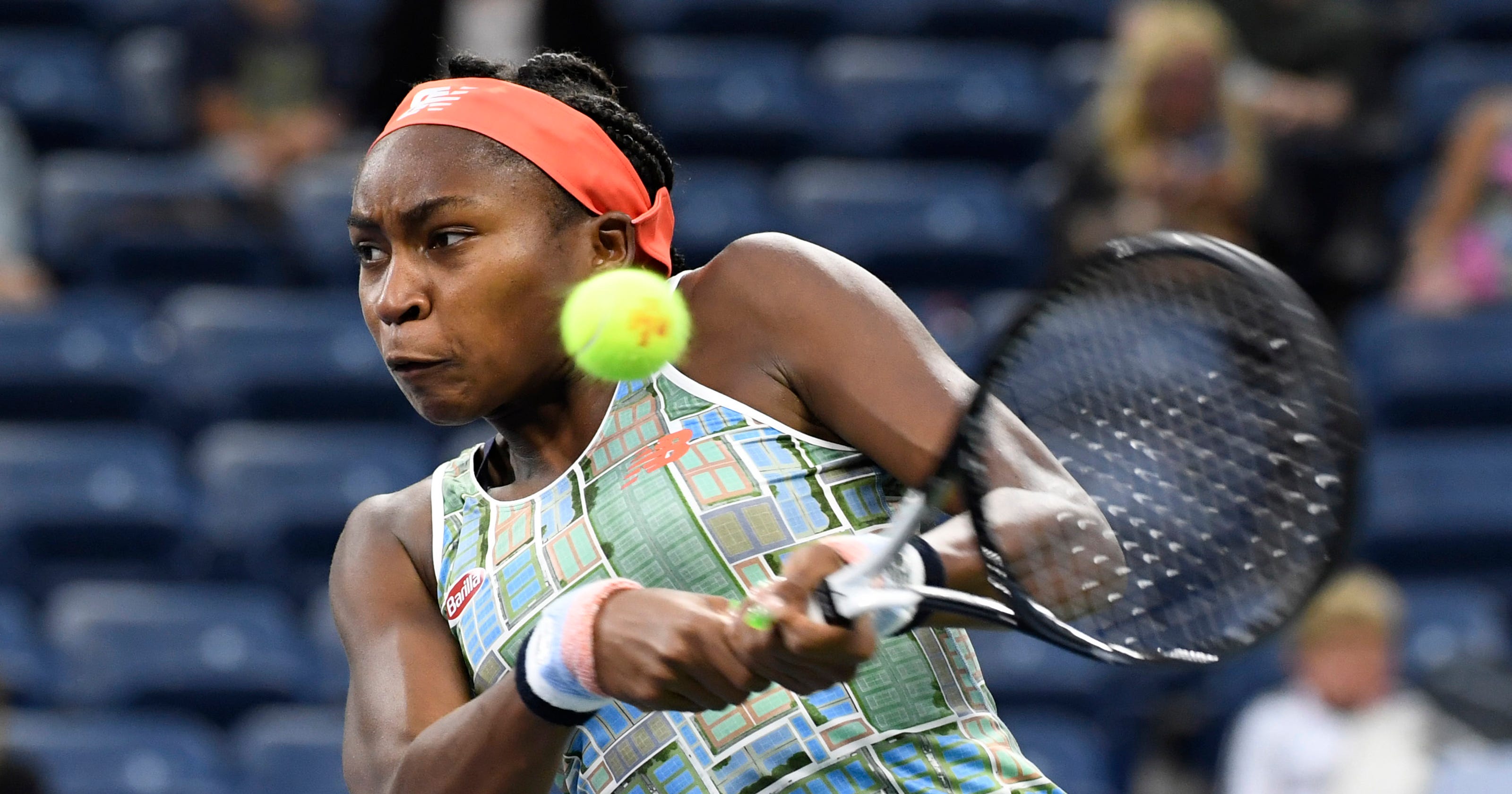 2019 US Open Coco Gauff outlasts Timea Babos to reach third round