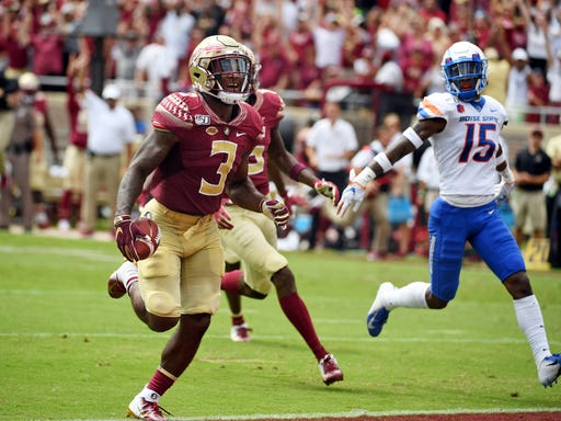 Fsu Football Vs Boise State Hamsah Nasirildeens Cleat