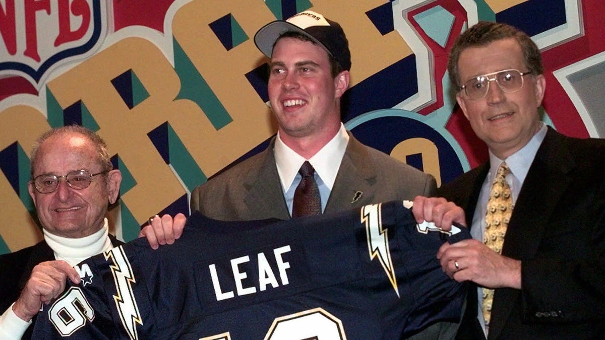 NFL Draft History: Why Ryan Leaf Didn't Work Out - Bolts From The Blue