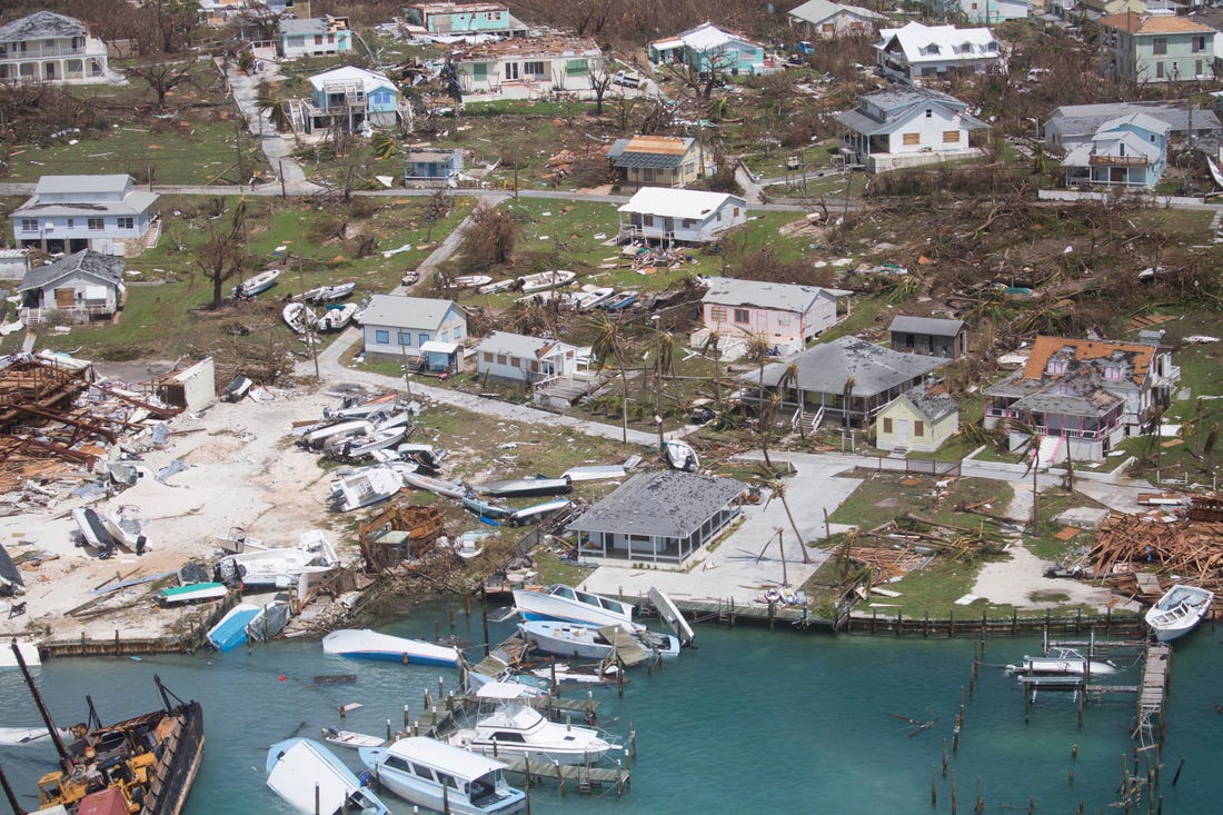 Hurricane Dorian damage: Pictures of Bahamas before and after storm