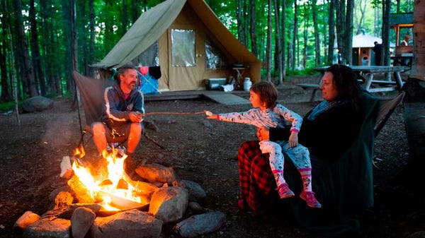 Go Camping: As long as you already own a tent, sle