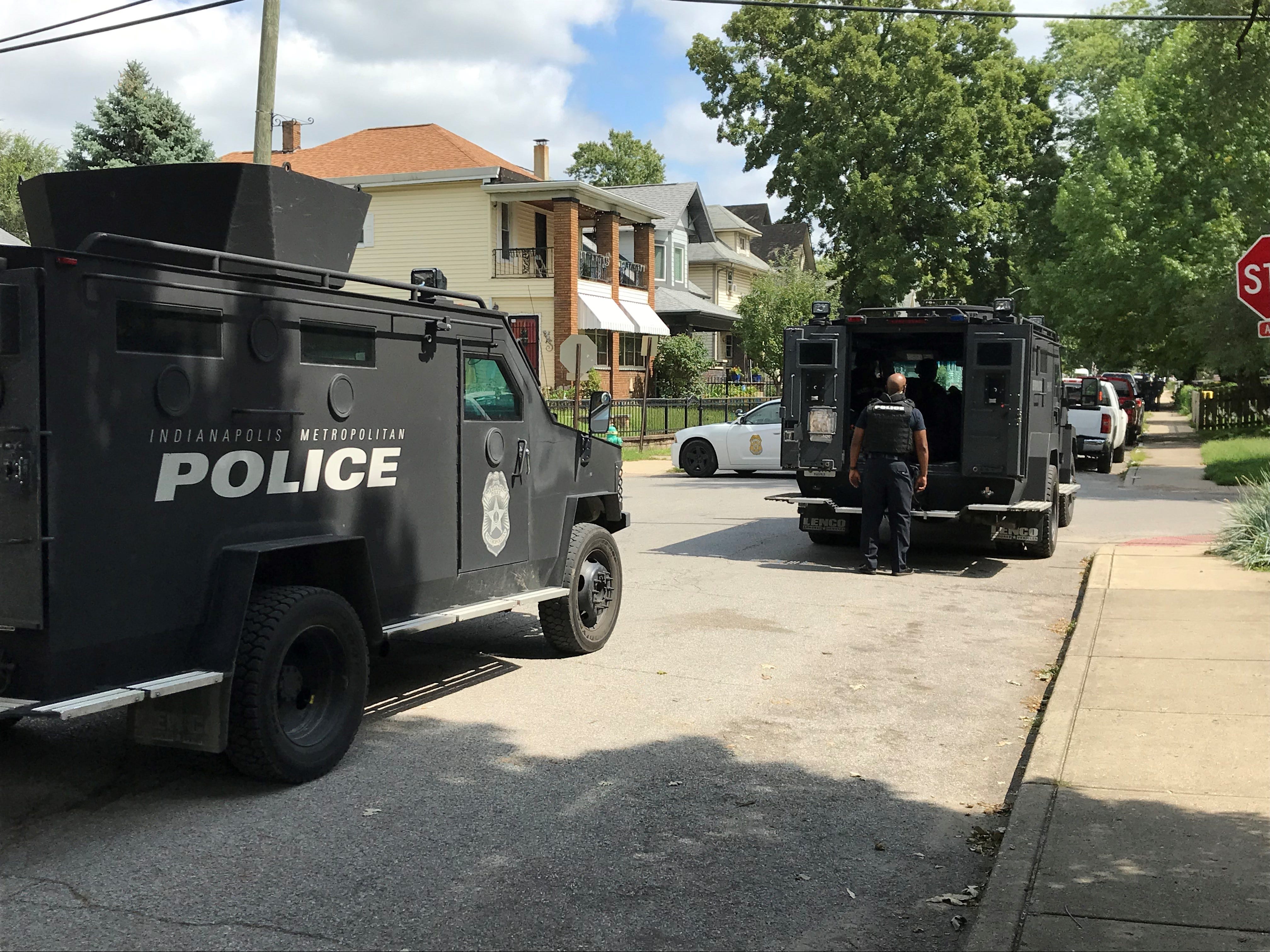 Indianapolis Crime: IMPD On Fountain Square SWAT Standoff