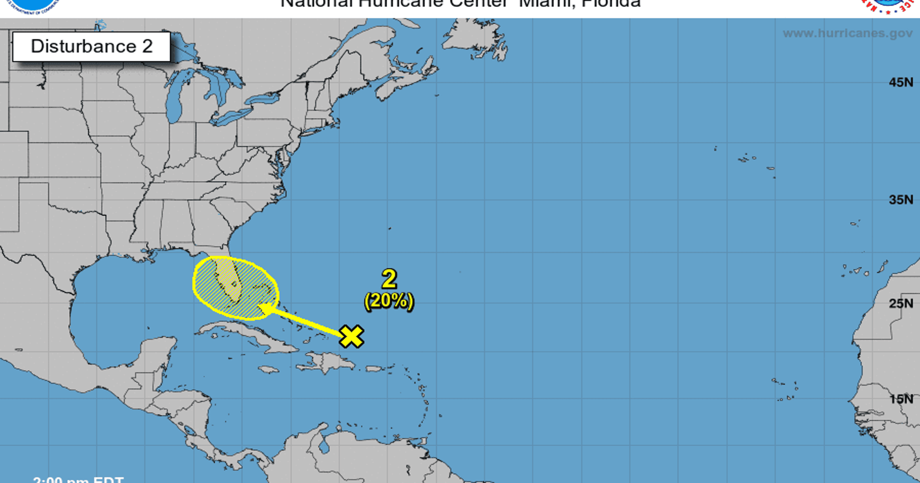 National Hurricane Center tracking 4 systems in Atlantic; 1 approaching