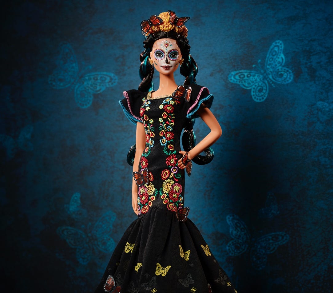 Day of the Dead doll