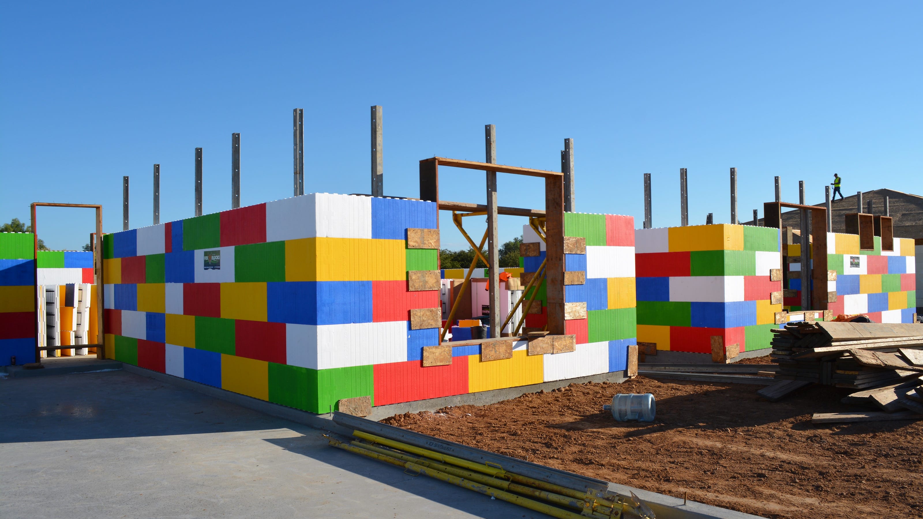Lego-like in Waddell nears completion