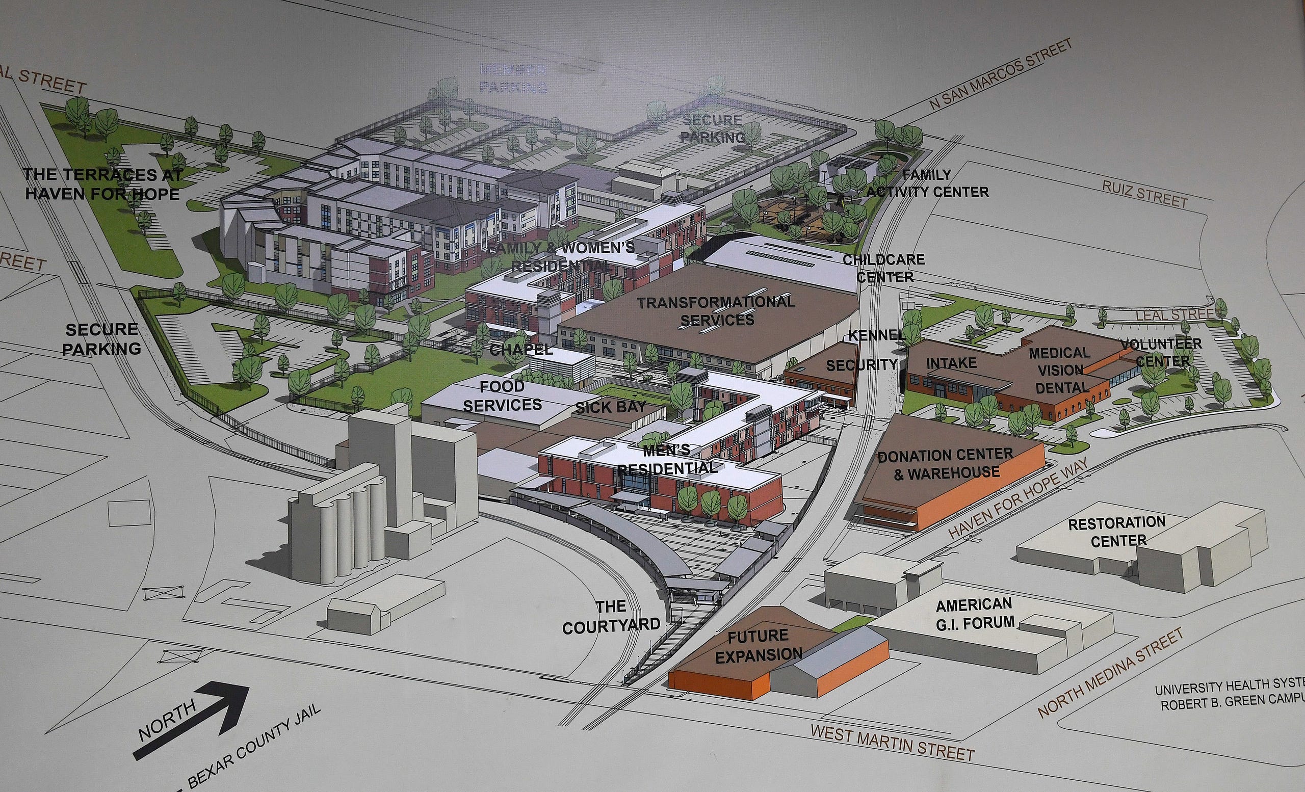 haven for hope campus map Fort Collins Looks To San Antonio As Model For Centralized Campus haven for hope campus map