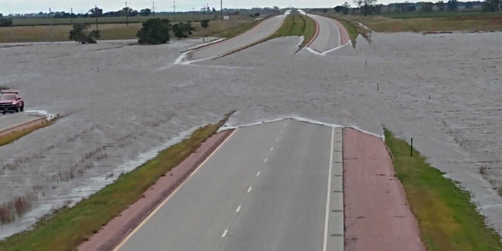 South Dakota flooding Interstate 90 reopened, reduced to one lane near