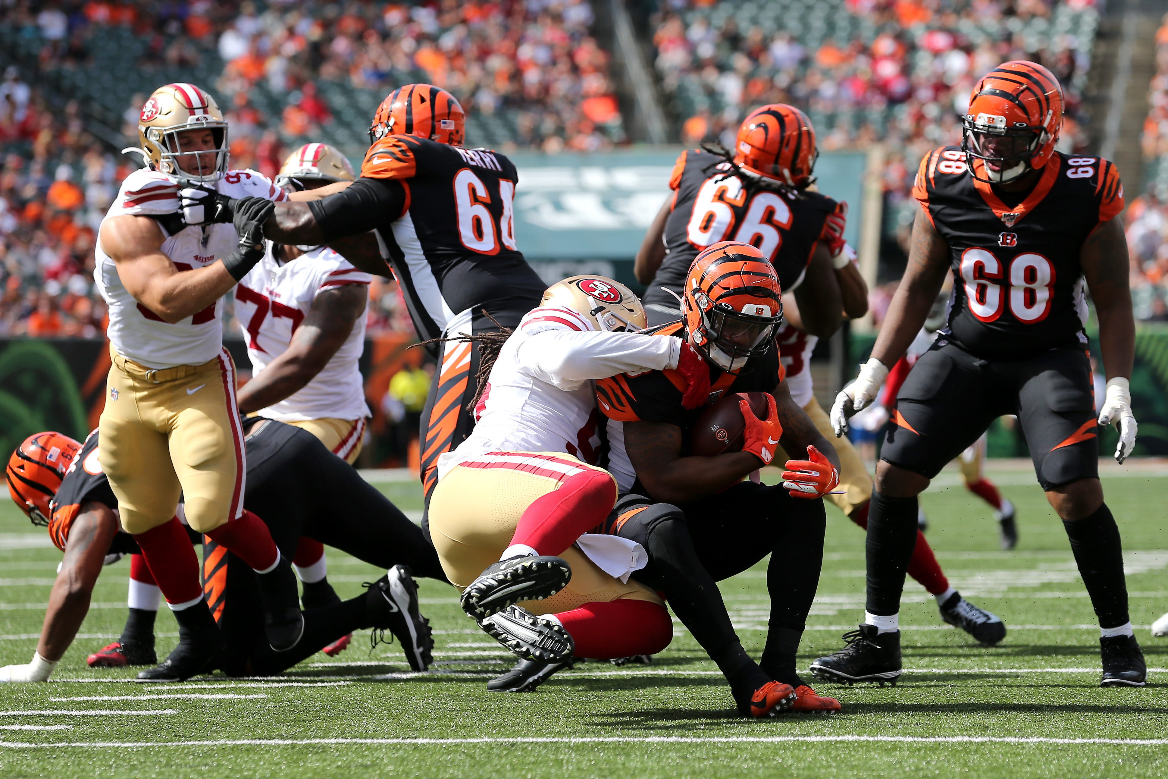 PFF Advanced Analytics: Cincinnati Bengals Rushing Game, O-line