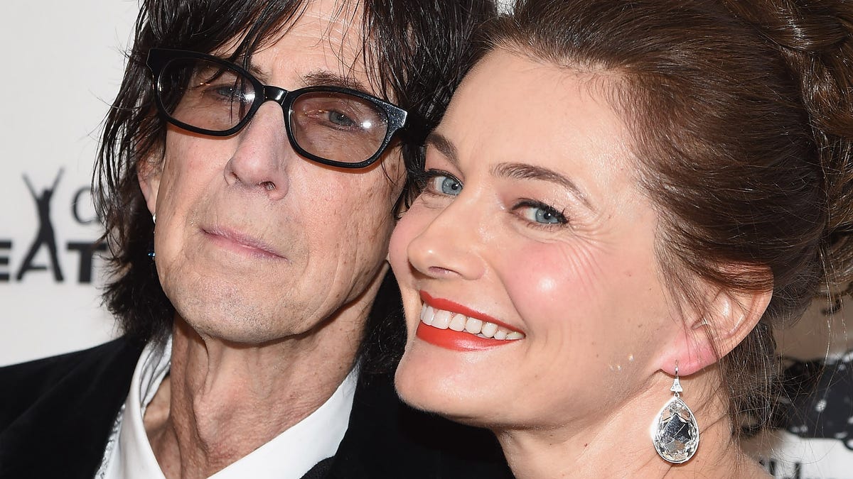 Ric Ocasek and Paulina Porizkova attend the Children's Defense Fund-New York Beat the Odds Gala at the Pierre Hotel on Feb. 29, 2016, in New York.