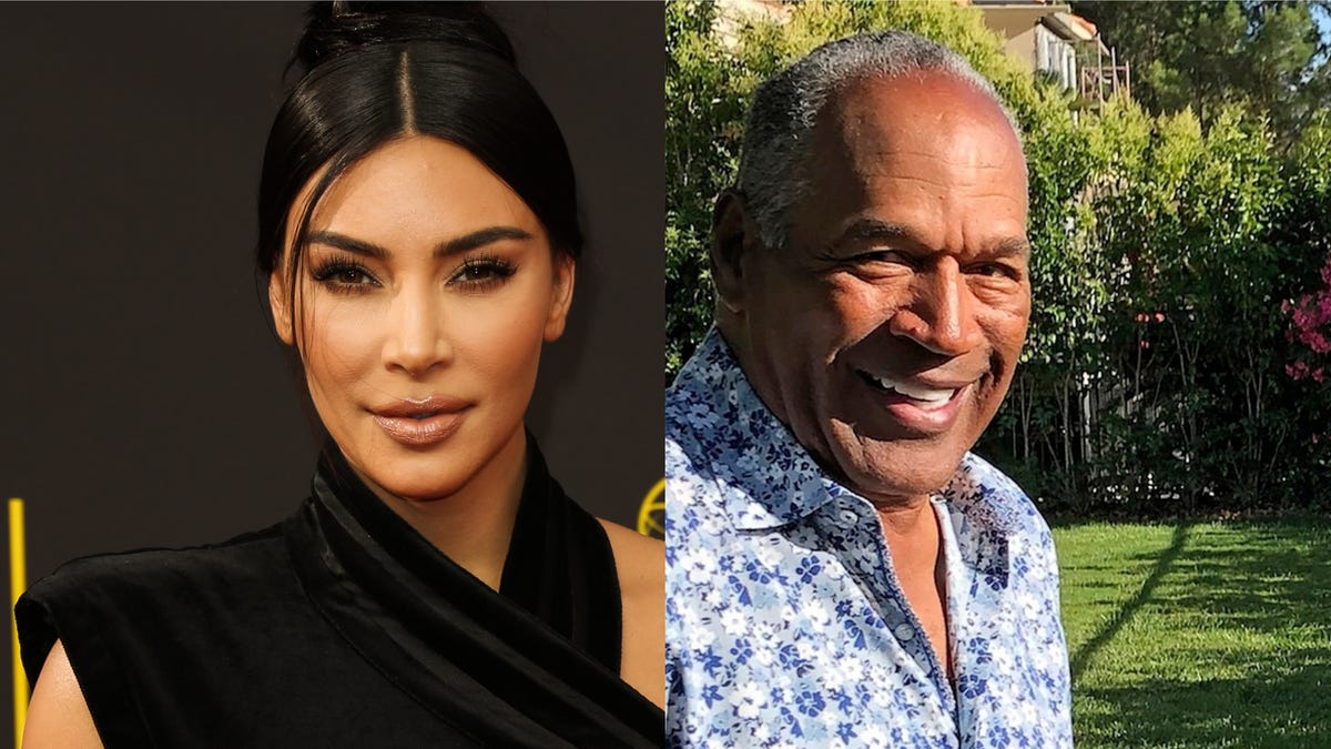 Kim Kardashian West and O.J. Simpson