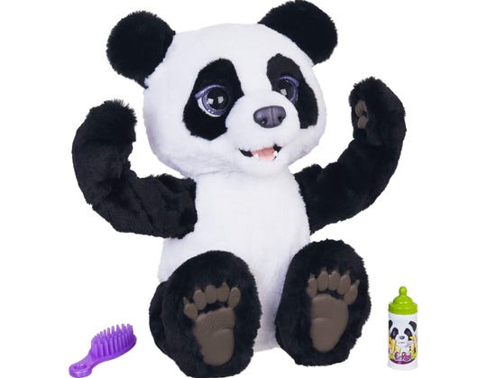 furreal plum curious panda