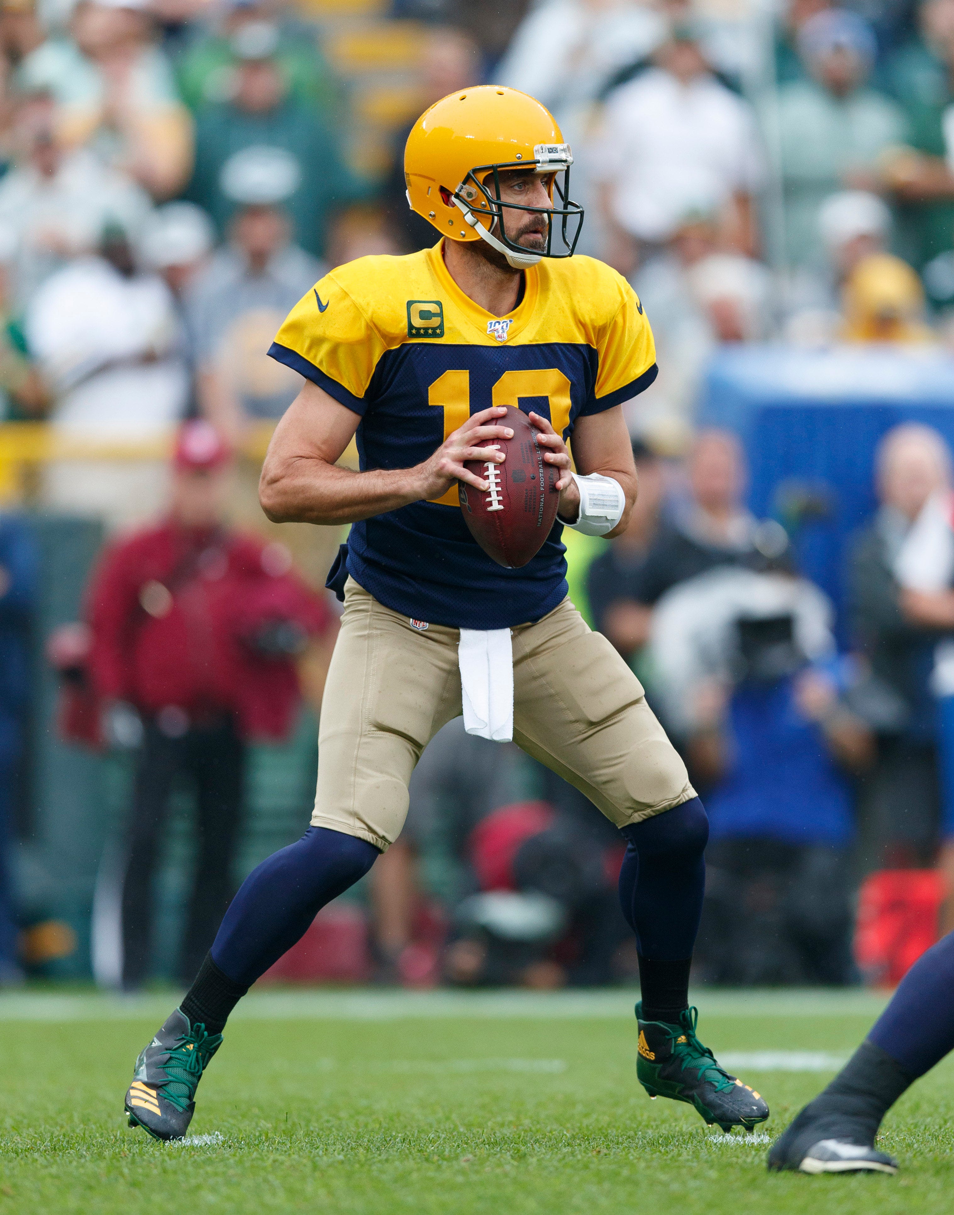 Packers' throwback uniforms: Twitter 