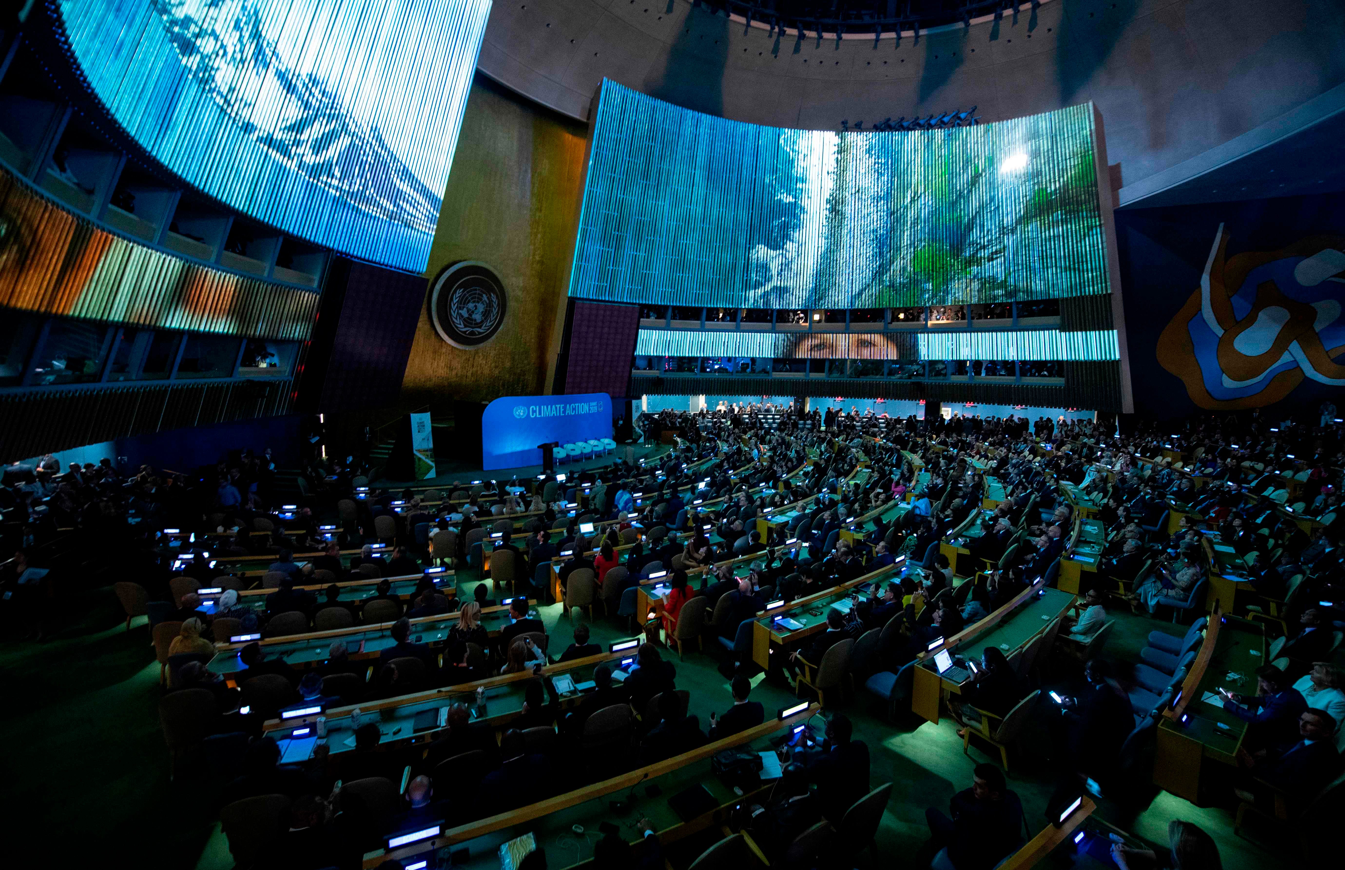 World Leaders Gather For Climate Summit At UN Headquarters