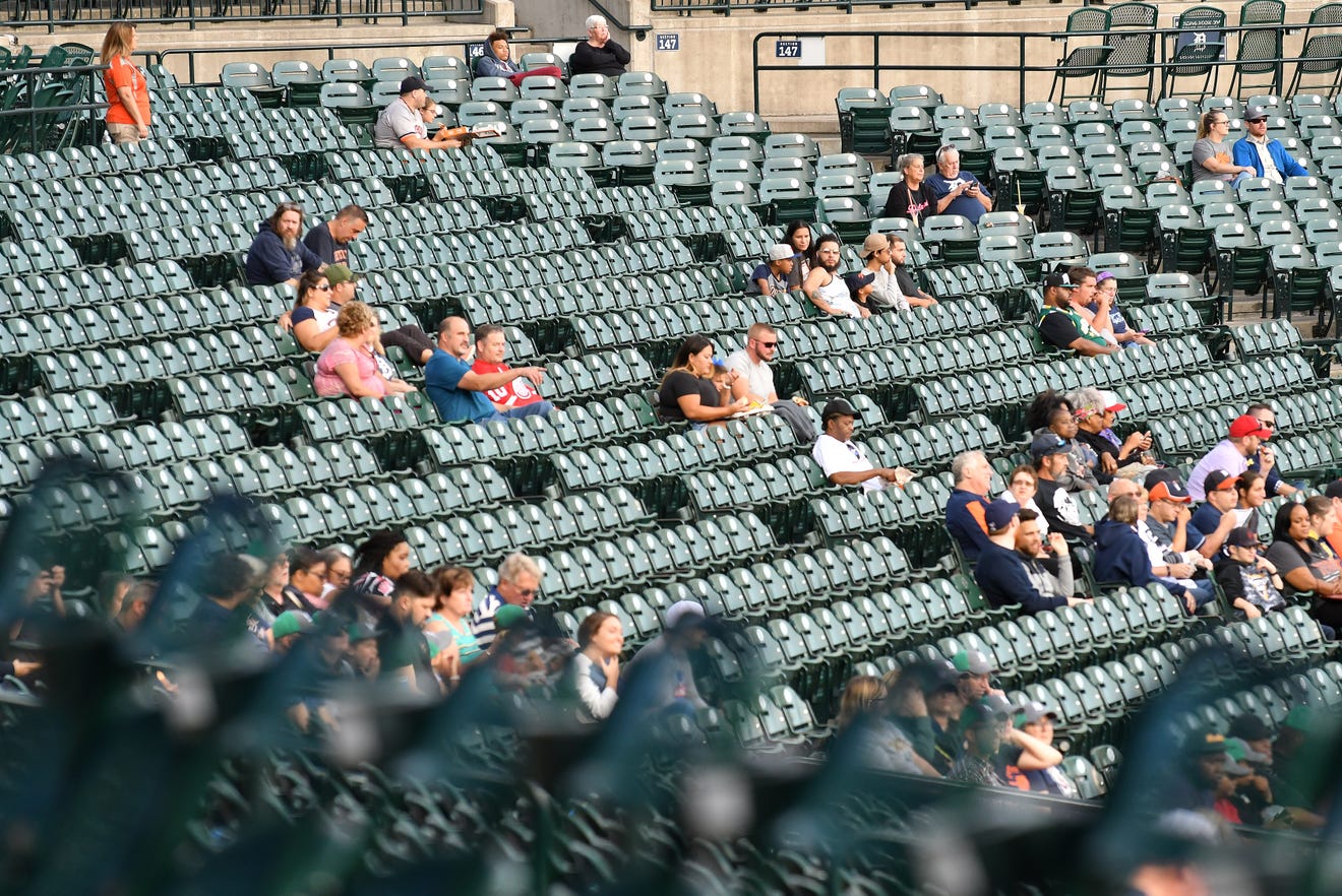 Detroit Tigers plan incentives after recording lowest attendance since 2003