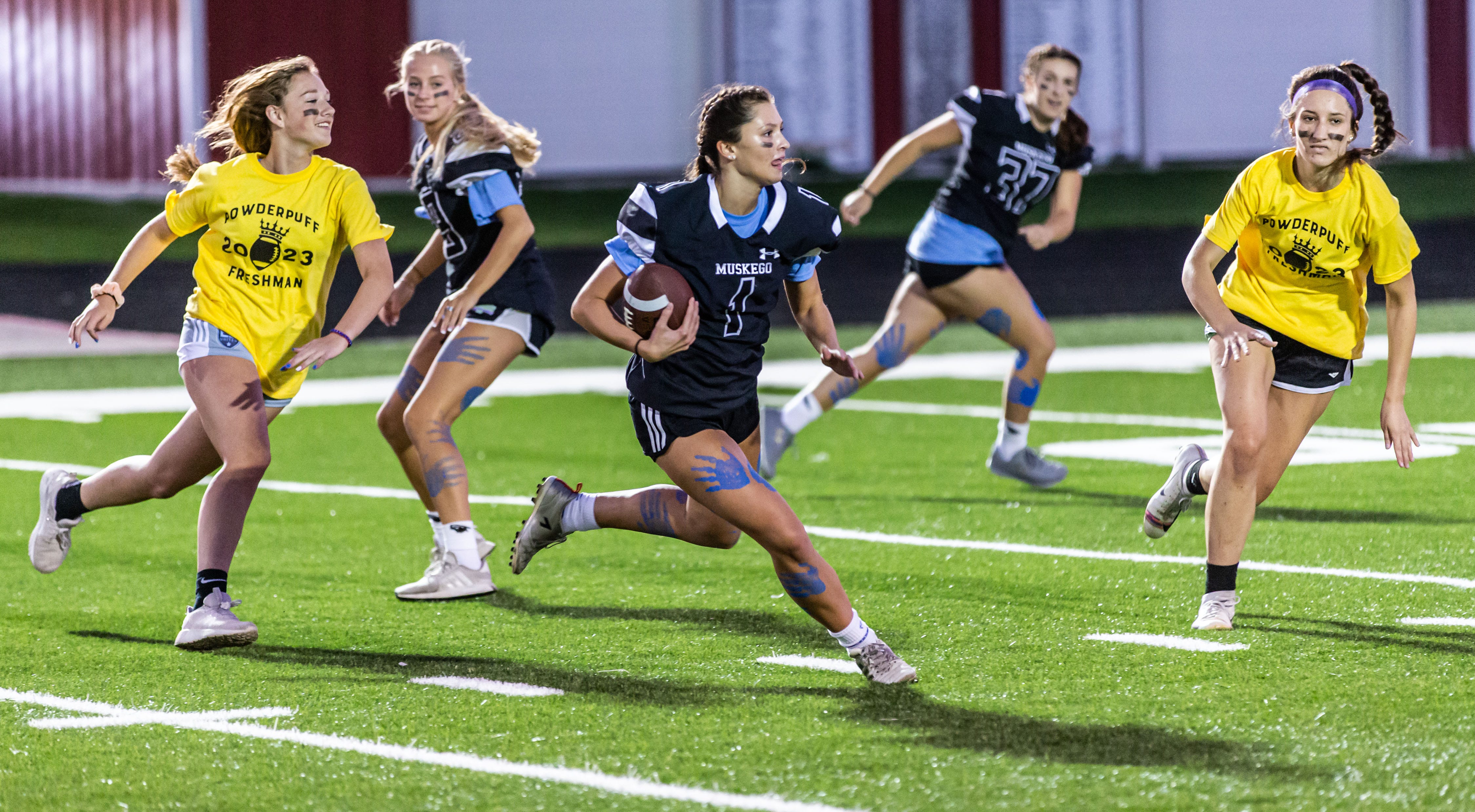 what is a powder puff game