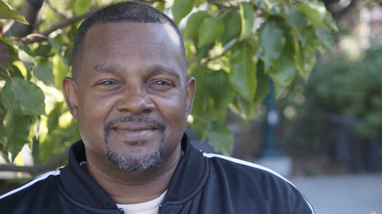 Jerome McIntosh, 59, has been homeless since 2015 and is a senior advocate at St. Mary's Center in Oakland, Calif.