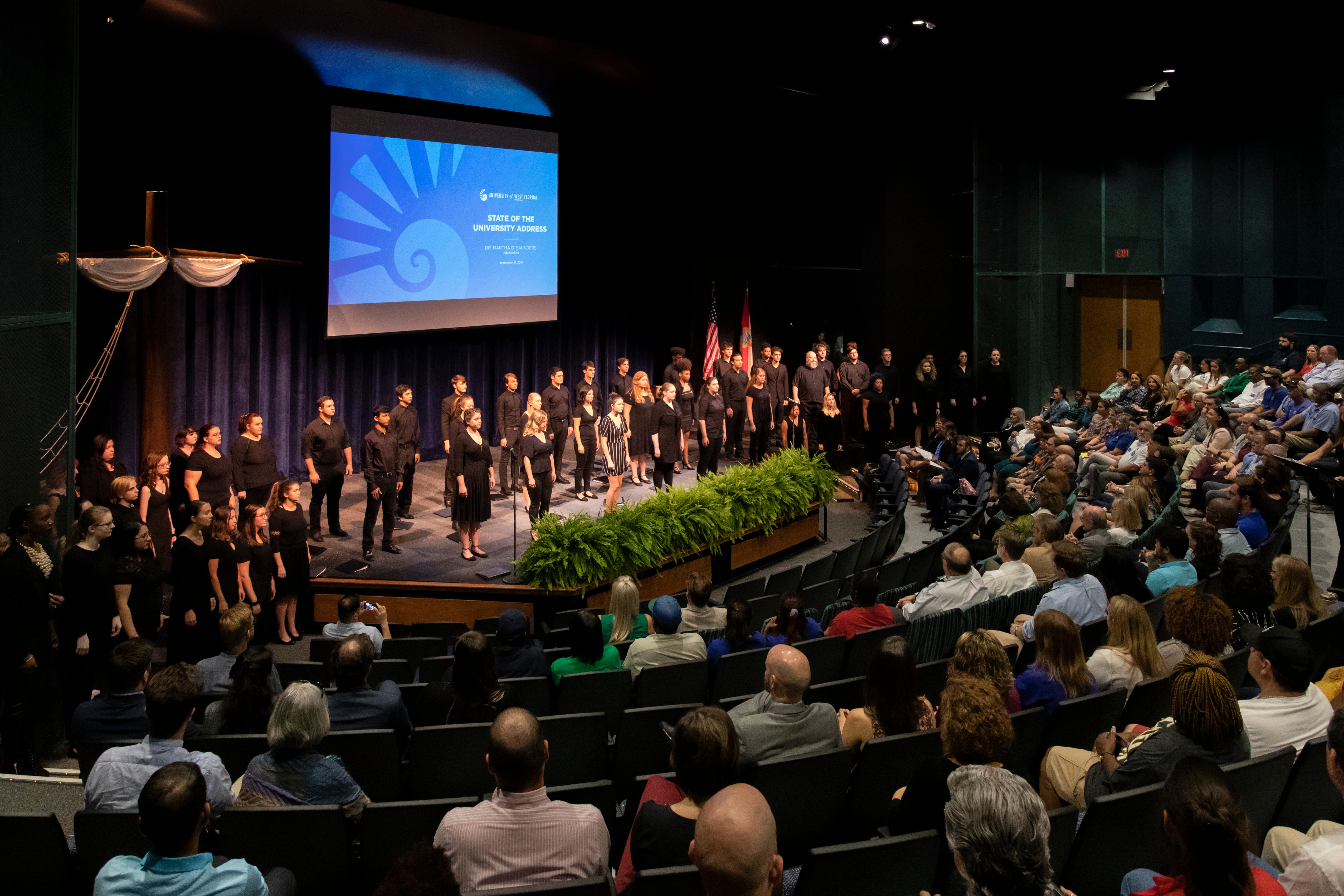 Uwf President Martha Saunders Aims High In State Of University Address