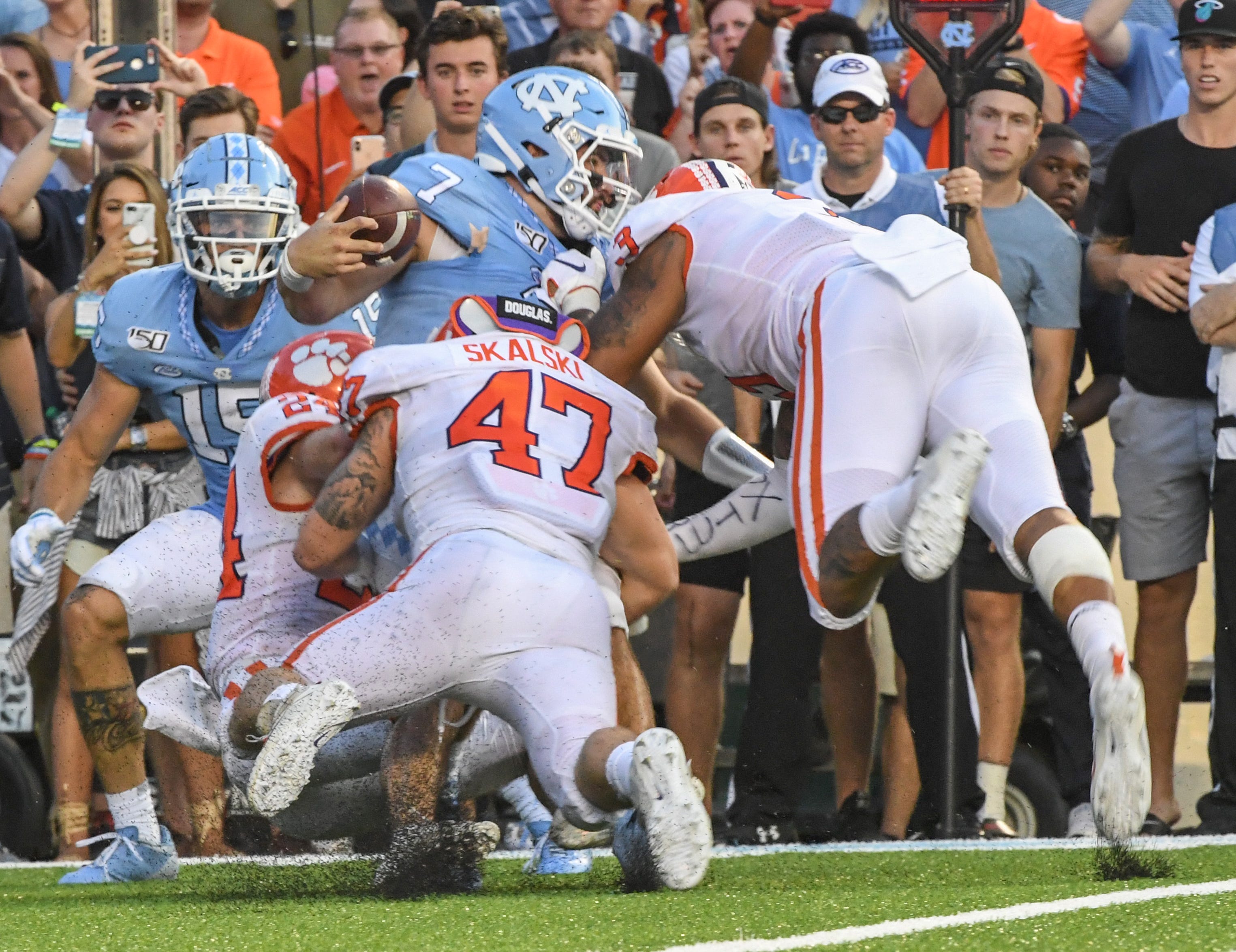 Clemson Survives Wake-up Call From North Carolina In Chapel Hill