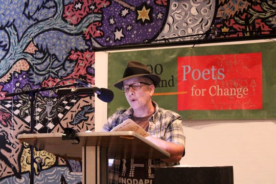 Performers at 100 Thousand Poets for Change event hosted by The Bark on Saturday September 28.