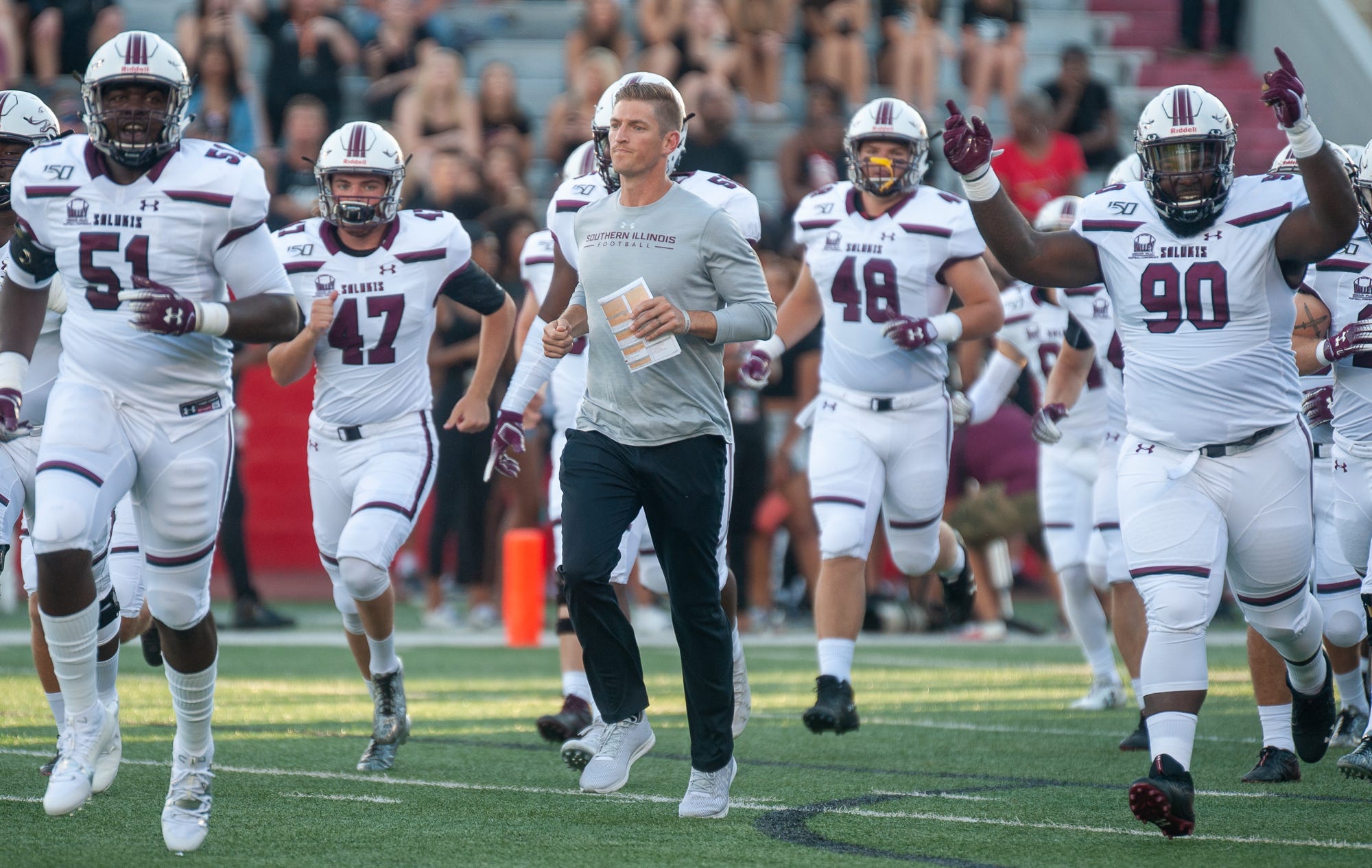 siu football helmet