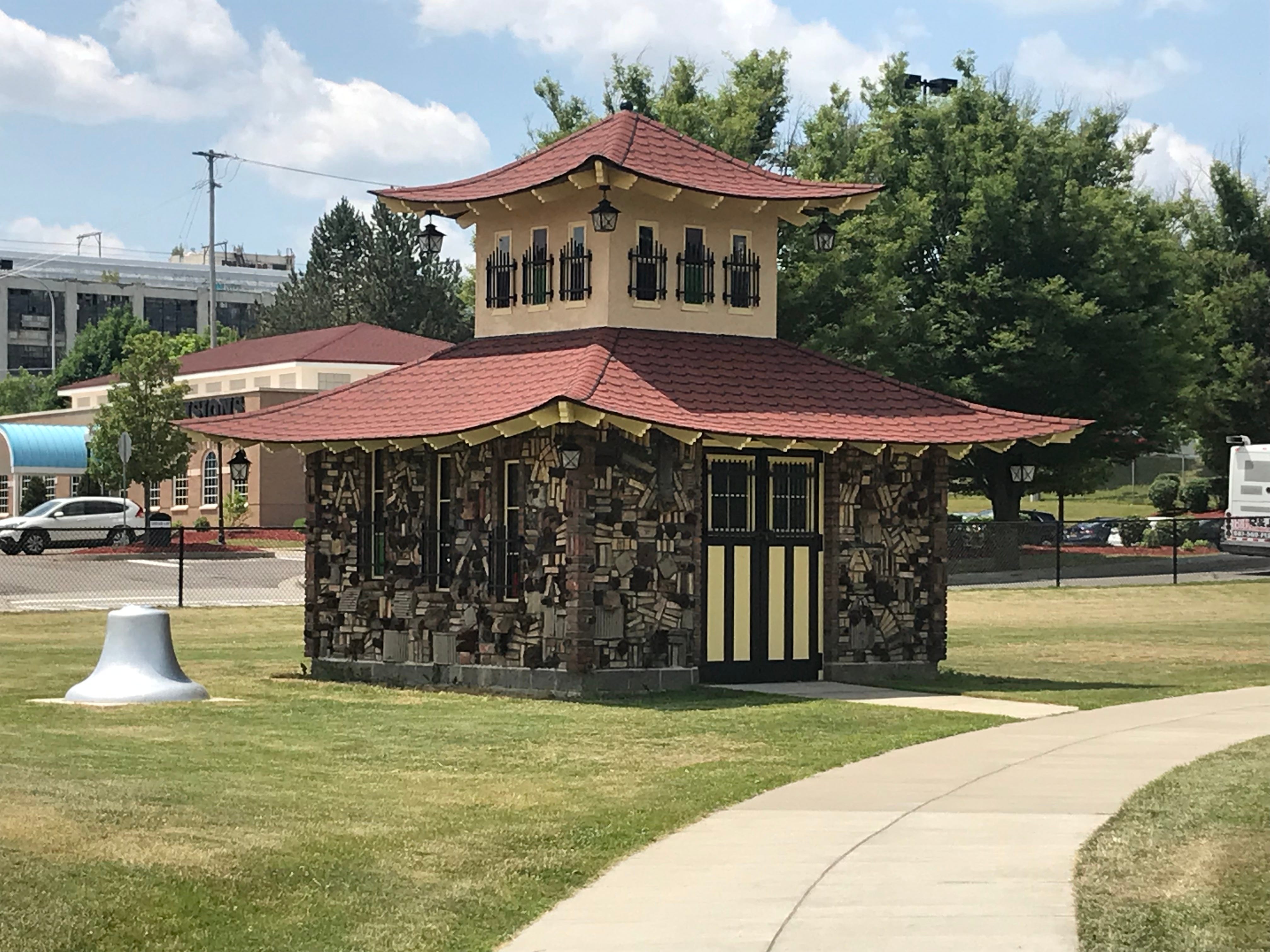 Cfj Park Pagoda Restored In Johnson City Ny