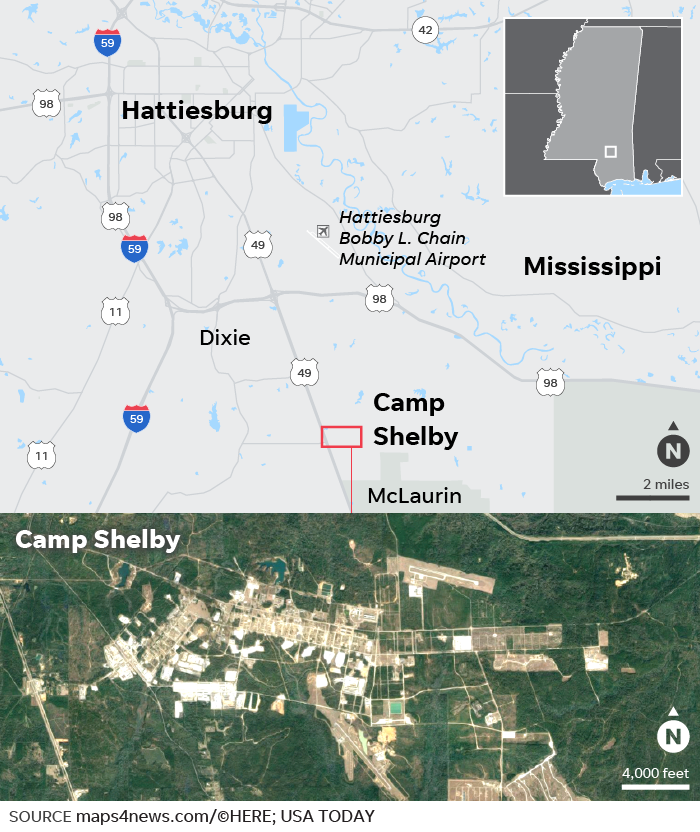 Camp Shelby Building Map Camp Shelby Training Accident: What We Know Now