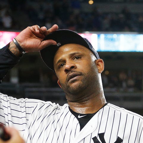 CC Sabathia, for the first time since his arrival 