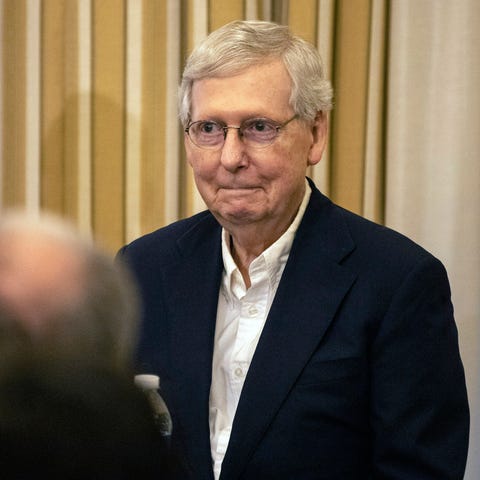 Sen. Mitch McConnell was a guest speaker at Univer