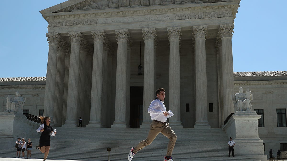 The Supreme Court's 2019 term opens Monday, feature major cases on gay rights, immigration, guns, abortion -- and, possibly, President Trump.