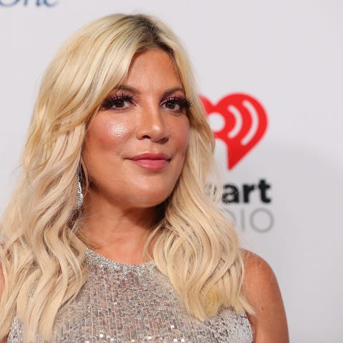 Tori Spelling attends the 2019 iHeartRadio Music F