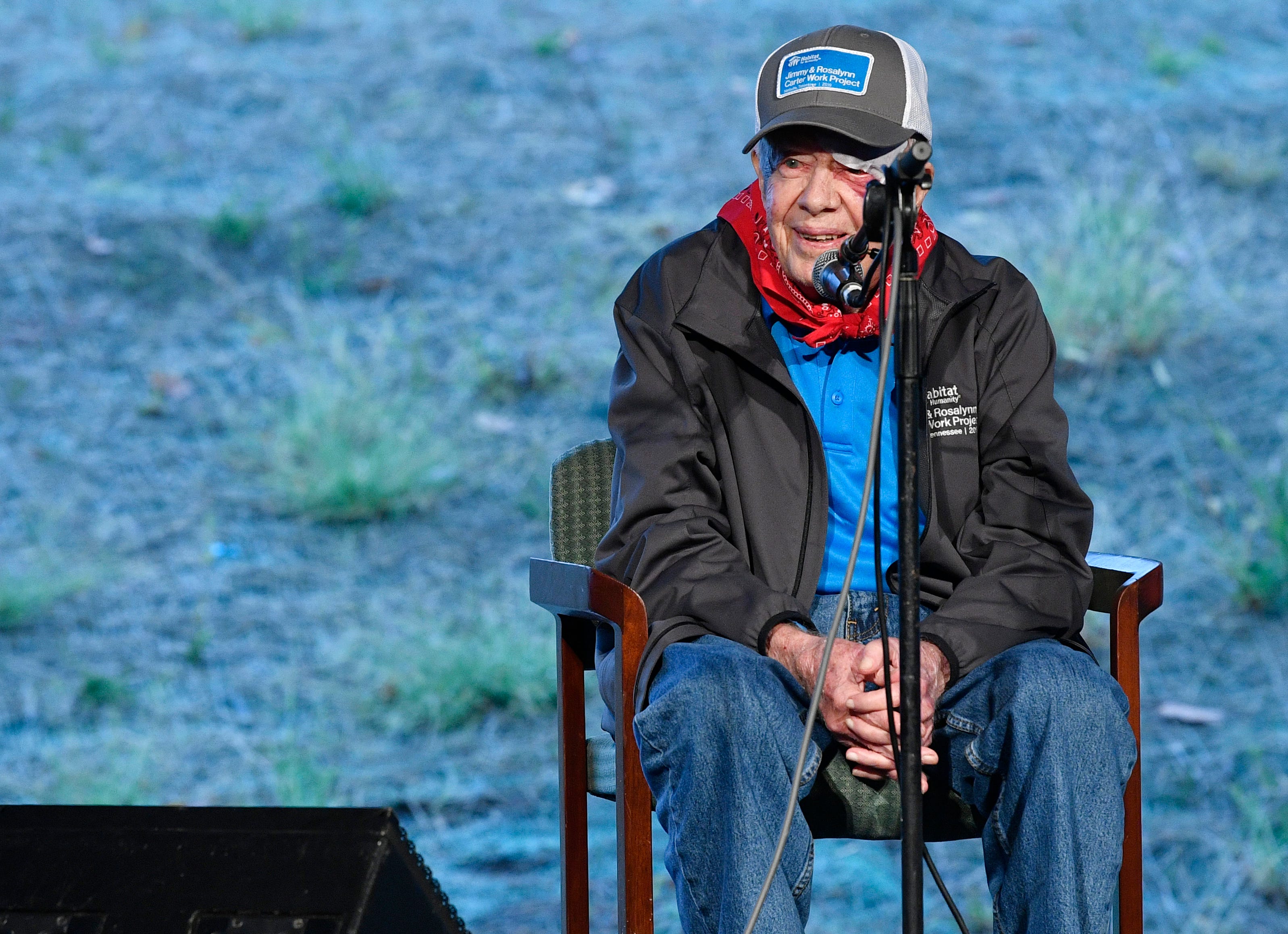 Former President Jimmy Carter released from hospital after fall