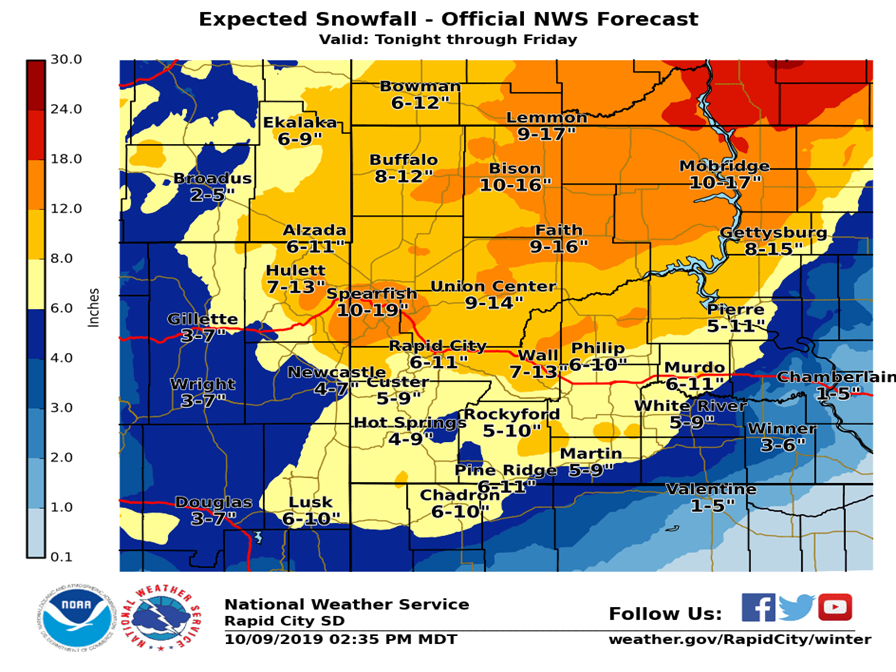 Sioux Falls Snow: Temperatures Set To Plummet As Winter Storm Hits ...