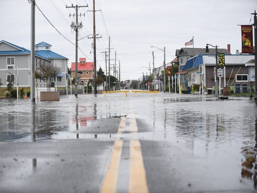 Delaware remains under coastal flood warning through Friday night