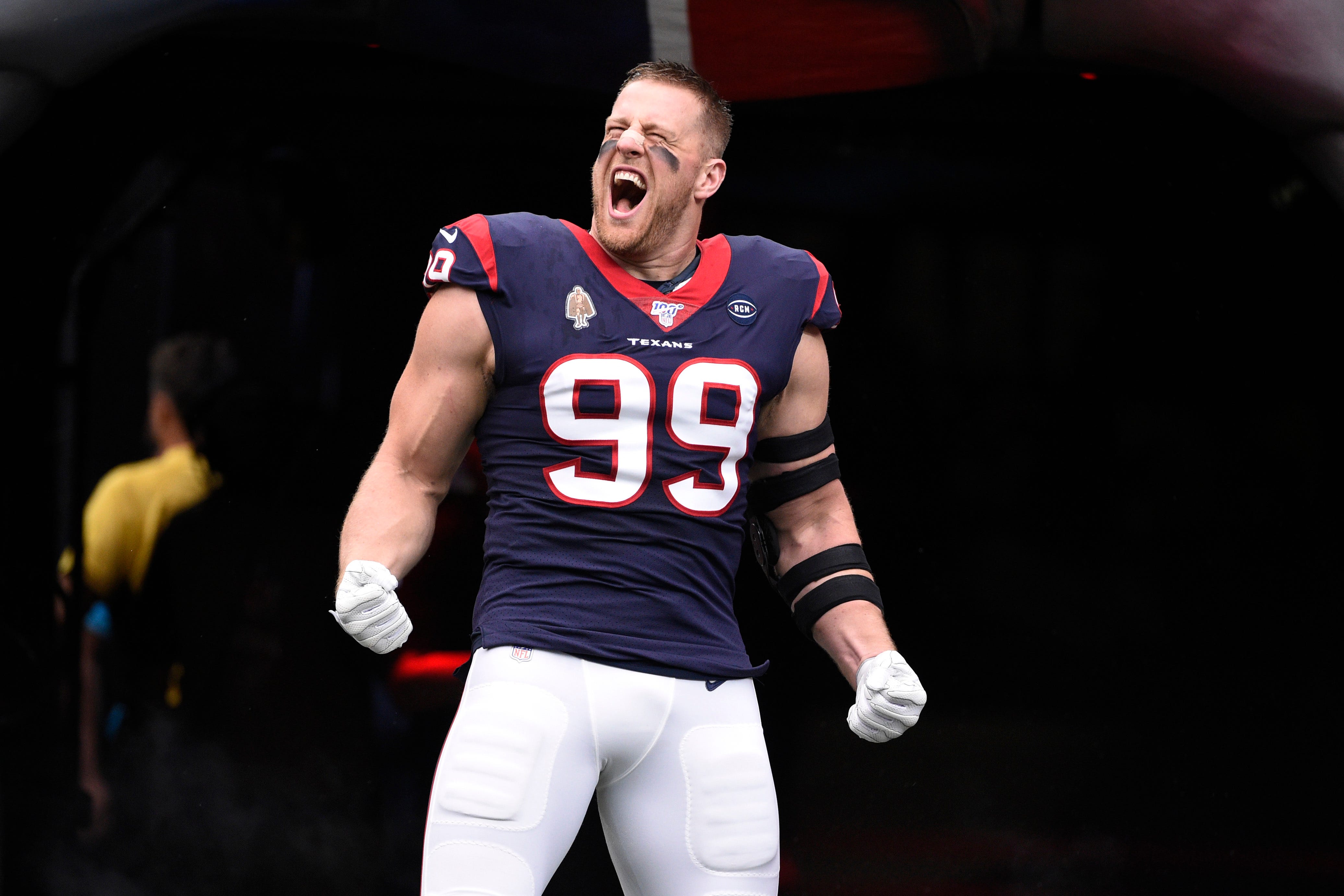 jj watt battle red jersey