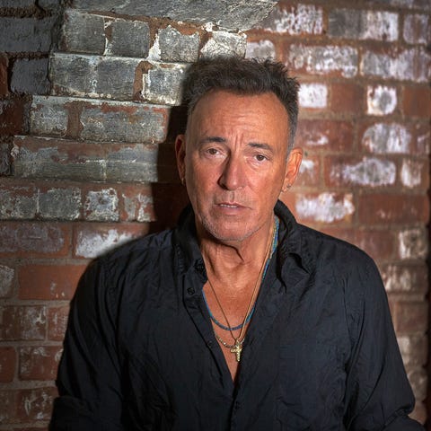 Bruce Springsteen sits down for an interview to pr